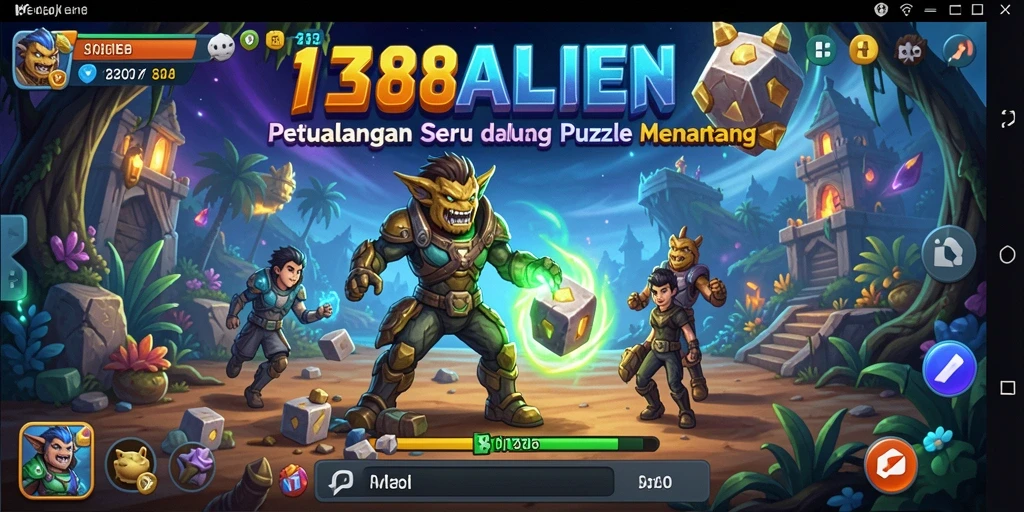 Tampilan gameplay dari 138ALIEN yang menantang dan menyenangkan.