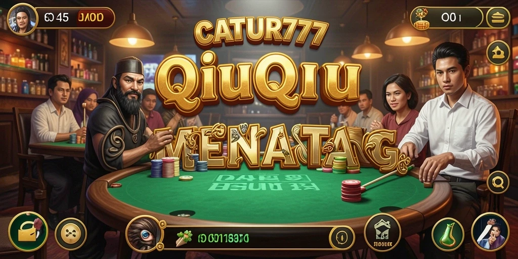Tampilan gameplay seru dan menantang di CATUR777.