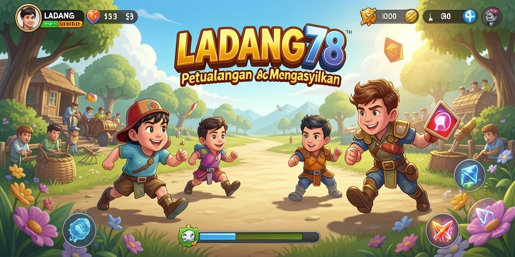 Gameplay seru LADANG78 dengan berbagai tantangan menarik.