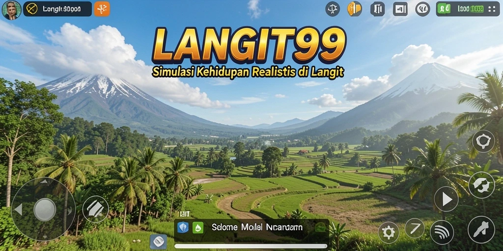Tampilan gameplay LANGIT99 yang imersif dan realistis.