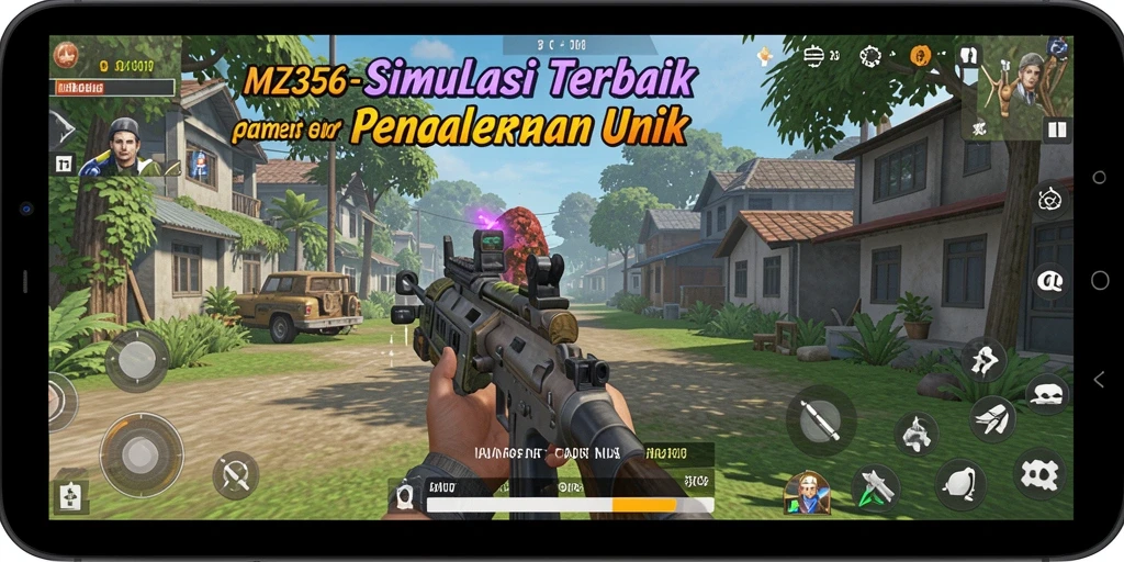 Tampilan gameplay dari MZ356 yang seru dan interaktif.